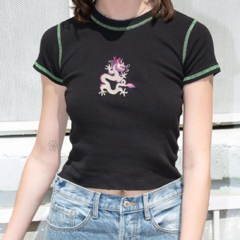 Brandy Melville Hailie Dragon Top